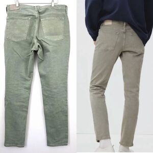 Everlane Performance Uniform Thyme Pants Green 32 x 32 Mens 5 Pocket Bottoms